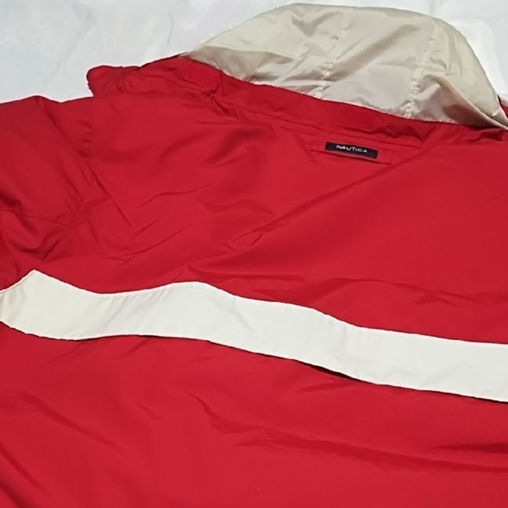 Nautica Reversible Puffer Down/Feather Coat Men's L - Picture 5 of 9